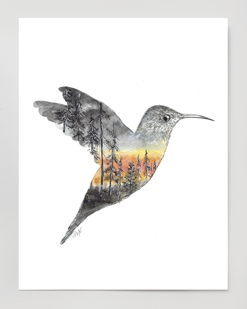 Créer un monde - Le petit colibri